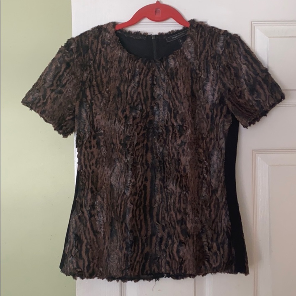 Faux Fur Top